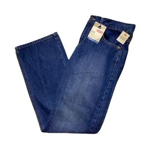 Levi's 550 Relaxed Jeans - Dark Blue Wash - Rigid - sz 18 regular